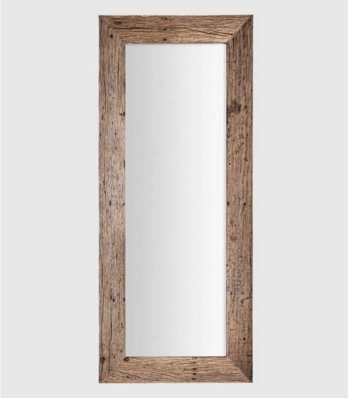 Samsun rectangular wooden mirror