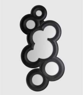 Small black circles mirror Riley