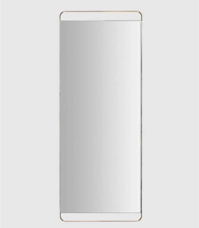 Amelfot frameless rectangular mirror