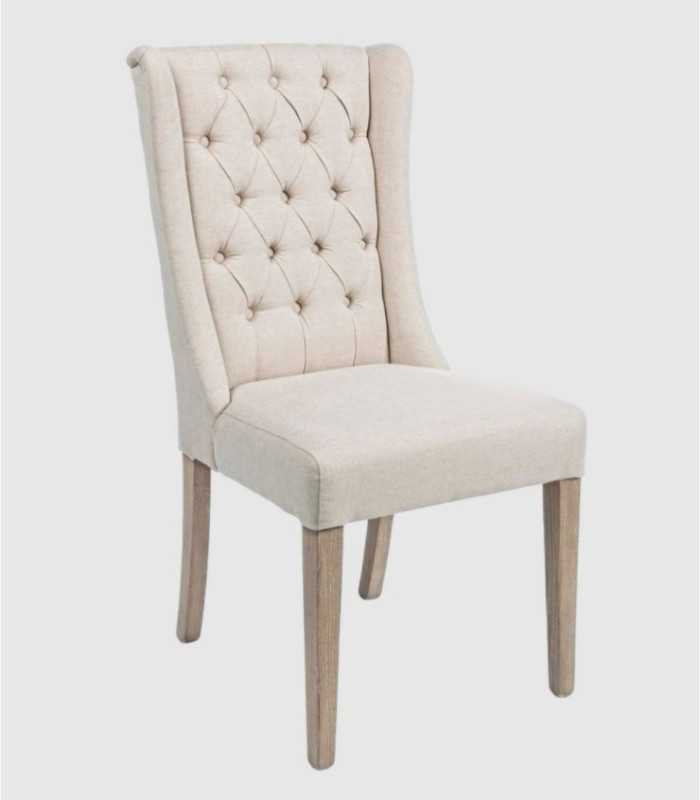 Columbia beige upholstered chair