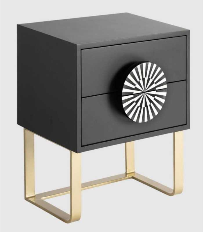 Gatsby 2-drawer bedside table