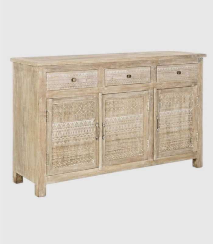 Aparador 3 puertas y 3 cajones Mayra