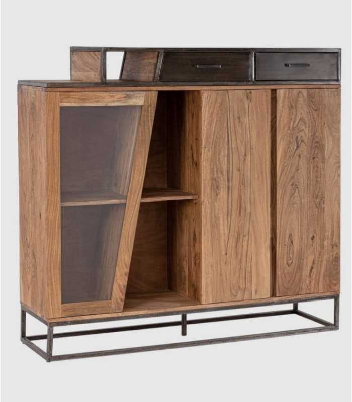 Sideboard with 3 doors and 2 drawers Janak