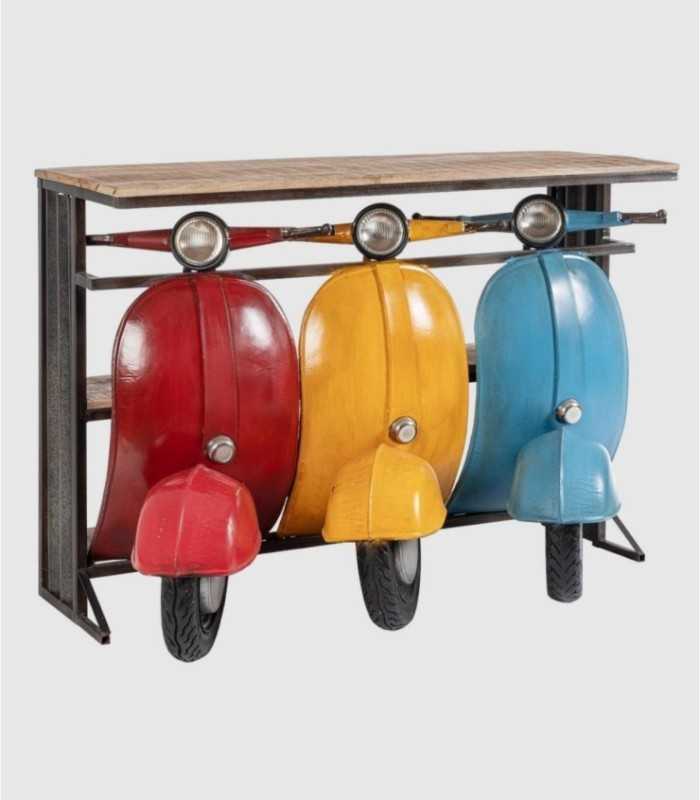 Color de barra de consola tris vespa