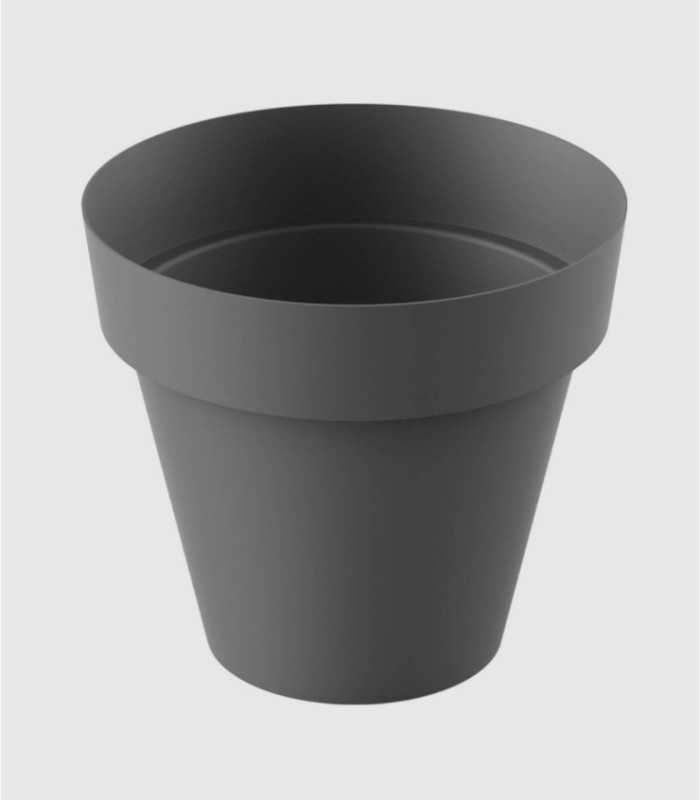 Tes kleine antraciet pot