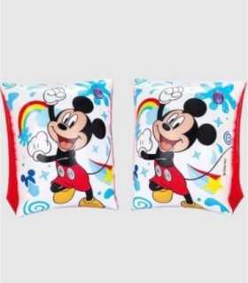 Micky blue inflatable arm warmers