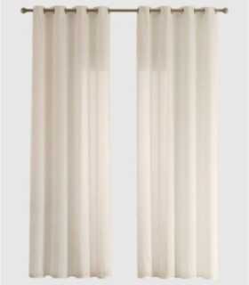 Nature line curtain Raw stripes