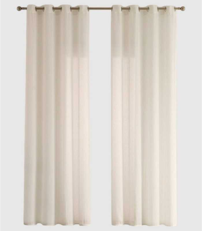 Nature line curtain Raw stripes