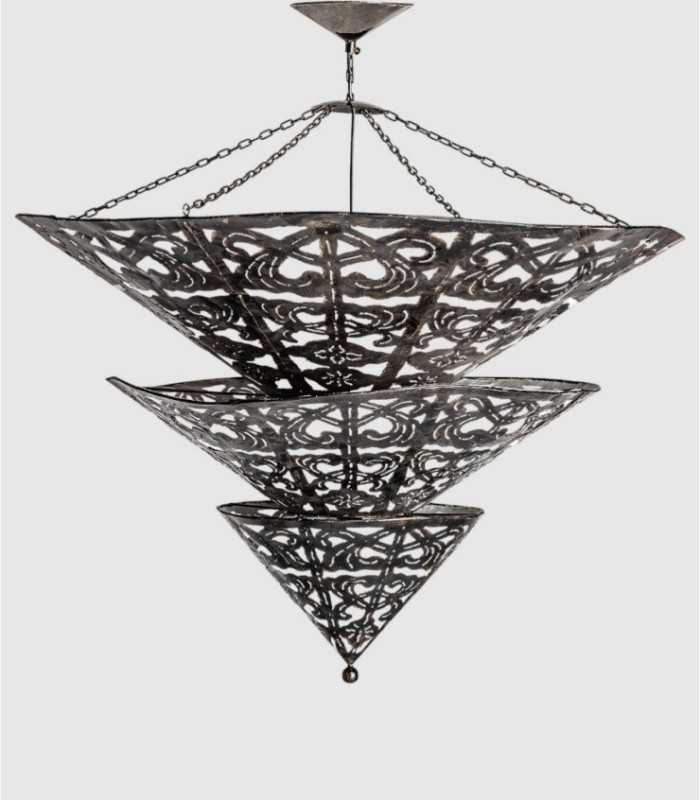 Lámpara de techo Triangular