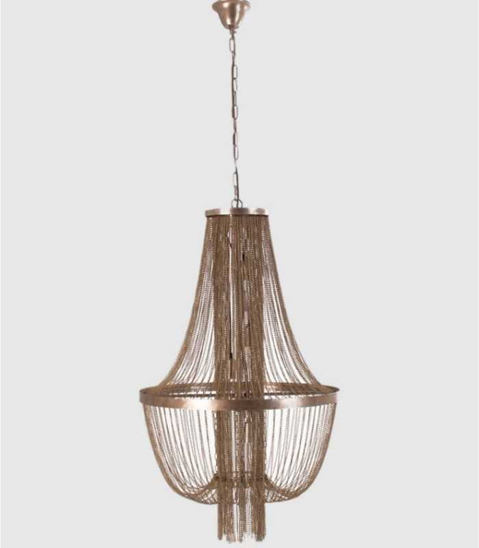 Plafondlamp met kettingen