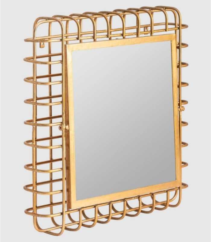Gouden spiegel Vex-grille