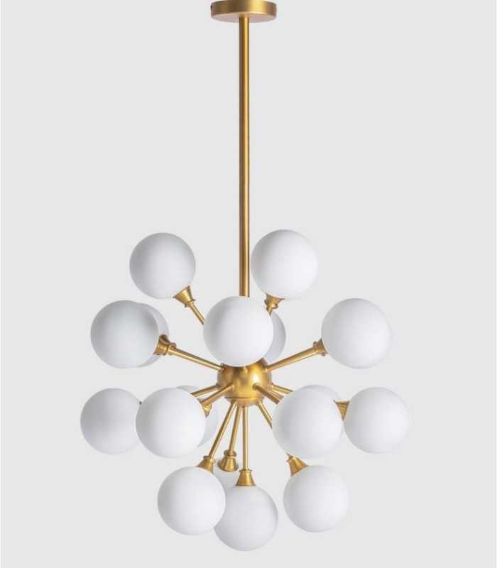 Brass ceiling lamp