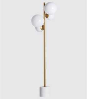 Staande ijzeren lamp