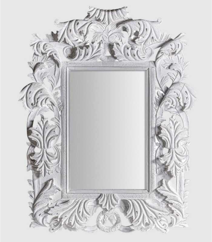 Dianthe wooden frame mirror