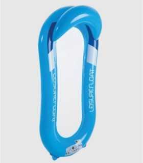 Colchoneta hinchable rejilla con respaldo