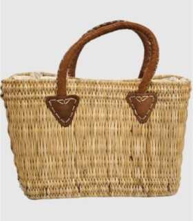 Bolso con asa de cuero grande