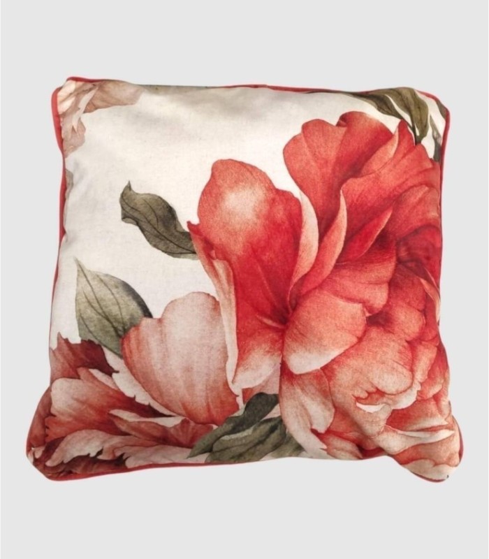 Flower cushion 45x45cm.