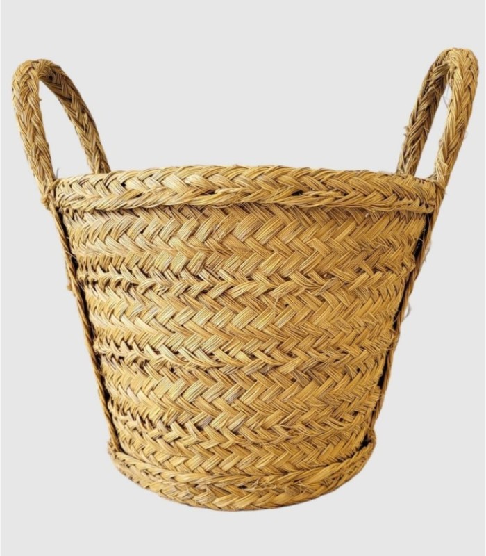 Kleine ronde brandhoutreiswieg