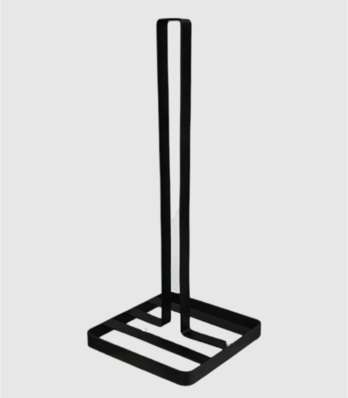 Black Kitchen Roll Holder
