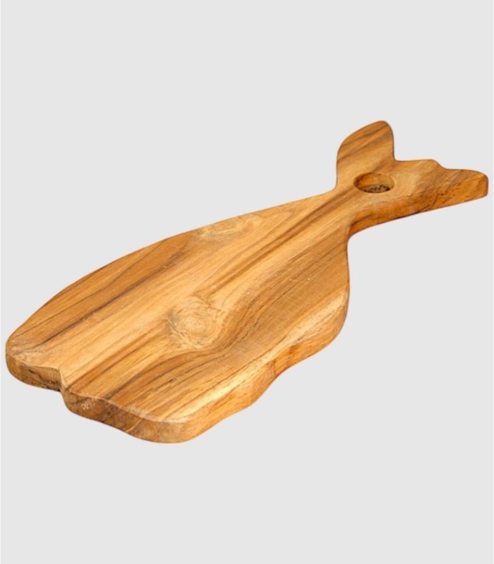Tabla de cortar con forma de ballena