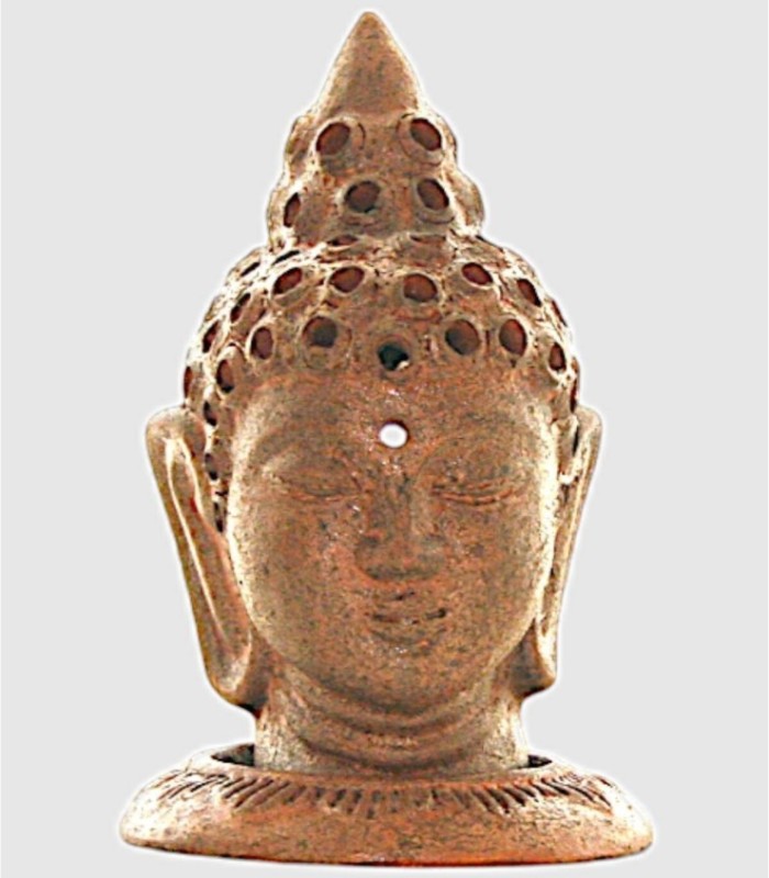 Cabeza de Buda en Terracota