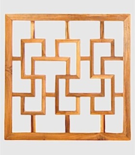 Vierkant houten frame