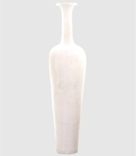 Lange terracotta vaas van Longbi