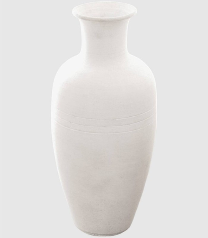 Jarrón terracota Tizado