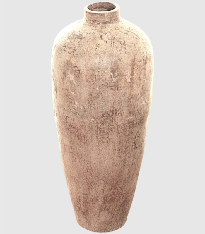 Achtergrond van een terracotta vaas