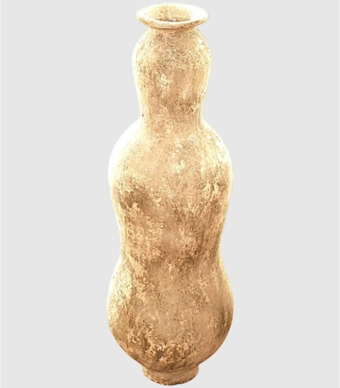 Licht terracotta vaas Conja