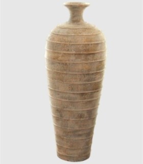 Biru spiraalvormige terracotta vaas