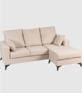 Sofá chaisselongue reversible Oro