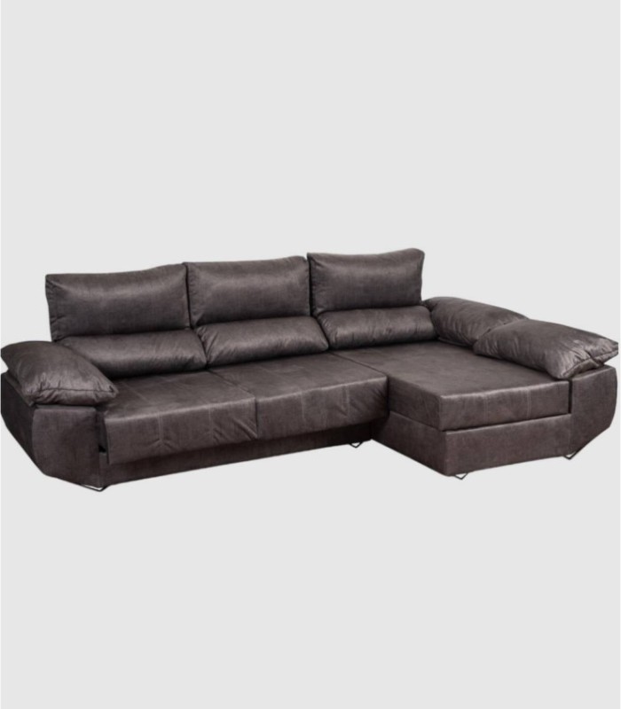 Rocky 3 seater chaise longue sofa