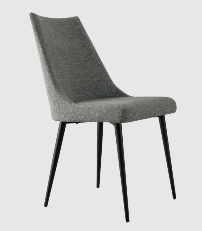 Denver set van 4 grijze stoelen