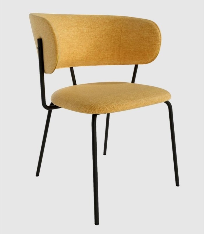 Quebec mustard chair