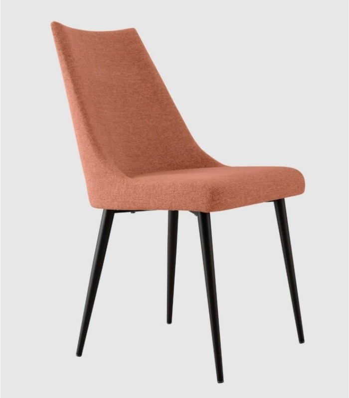Denver salmon set of 4 chairs