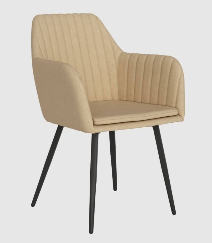 Chicago set of 2 cream chairs