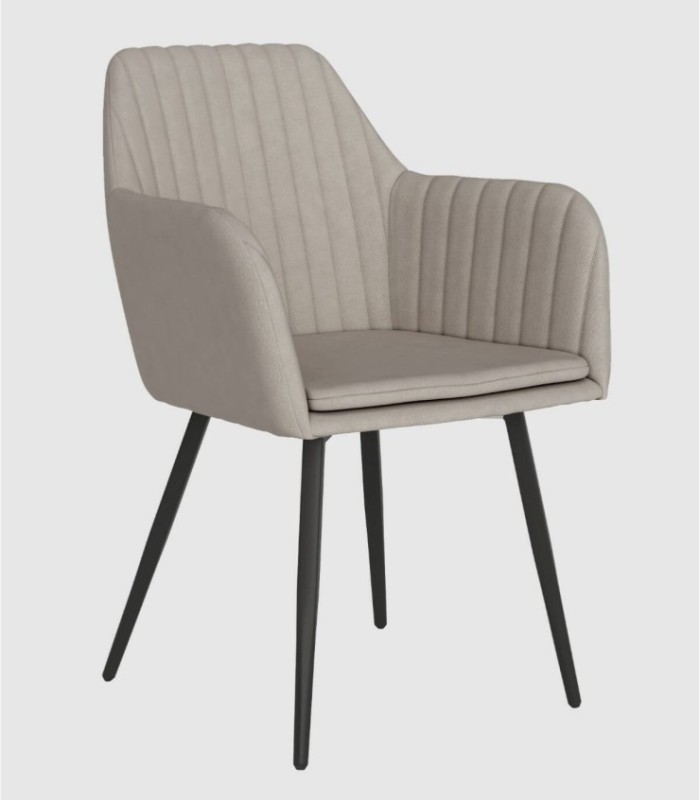 Set van 2 parelkleurige stoelen Chicago