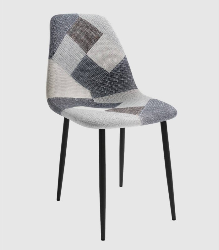 Set van 4 Bombay Grey stoelen