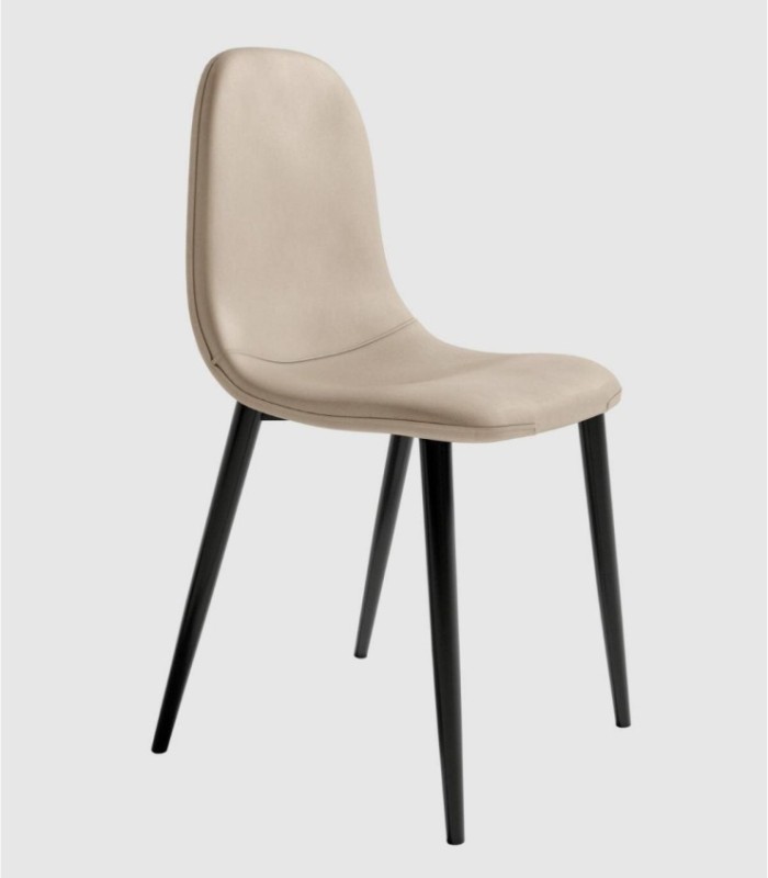 Set van 4 beige Oporto stoelen