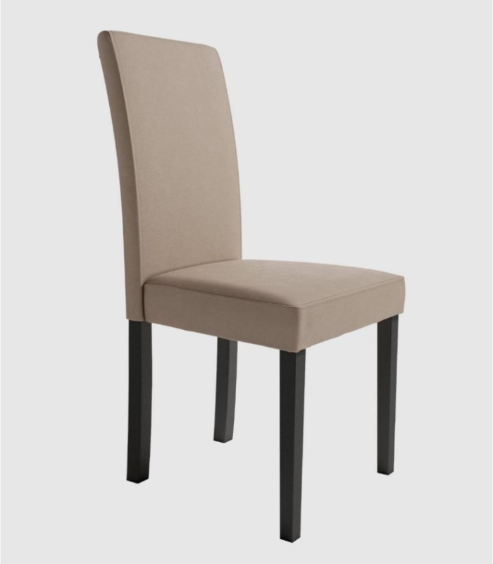 Set van 4 Cairo bruine stoelen