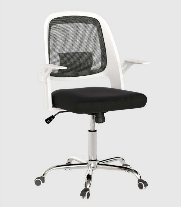 kyiv black and white office chair