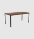 Mesa rectangular java negro pequeña Onea