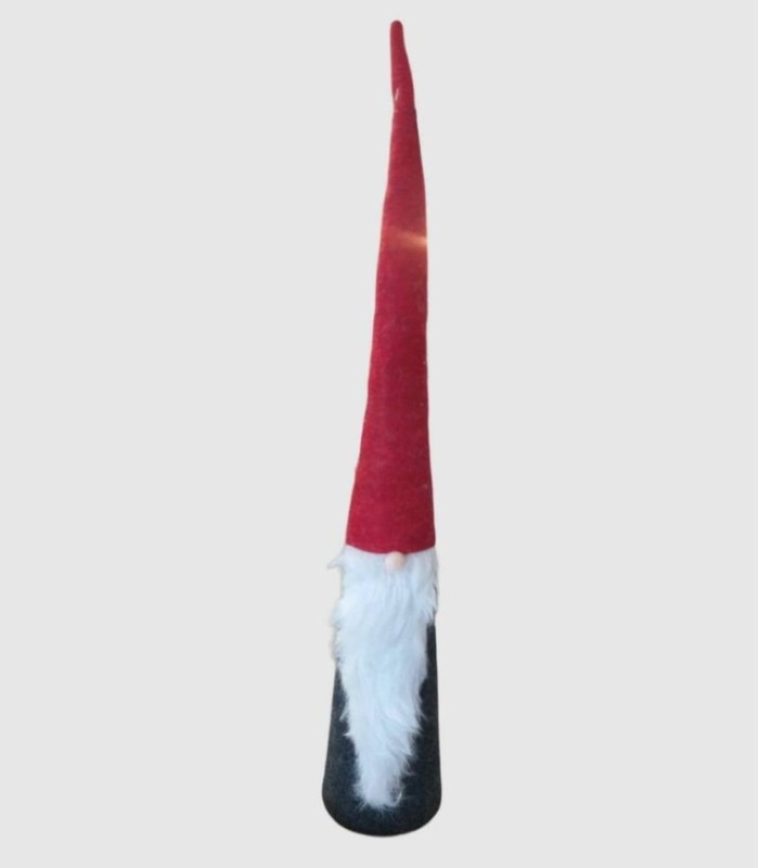 Kerstversiering in de vorm van de Kerstman.