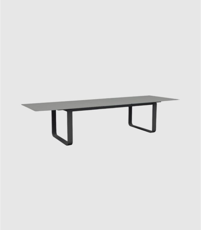 Verona zwarte eettafel