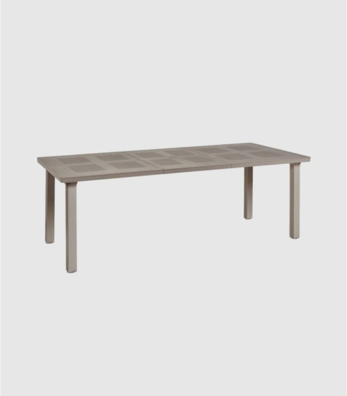 Extendable outdoor table Levante Tortora