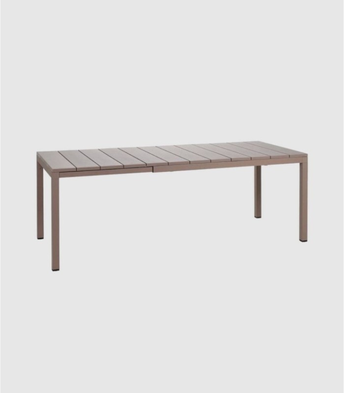 RIO EXT TAFEL, TAFELFORMAAT 140X85(210), TORTORA TAFELKLEUR