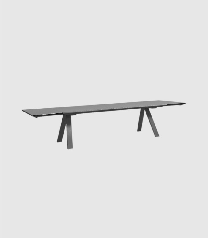 Neverland rechthoekige zwarte tafel