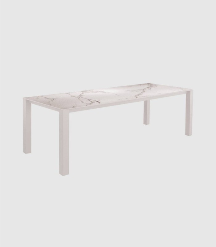 Grote witte eettafel Tien