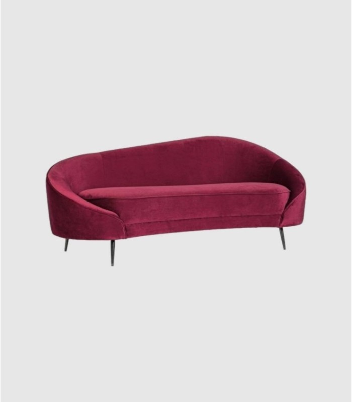 Seraphin Wine 2 Seater Sofa